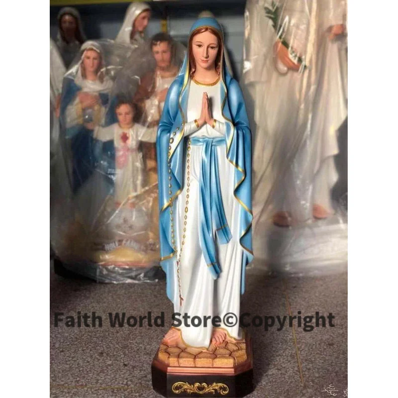 Resin Art Mary - 100 cm groß – Christianismus Madonna