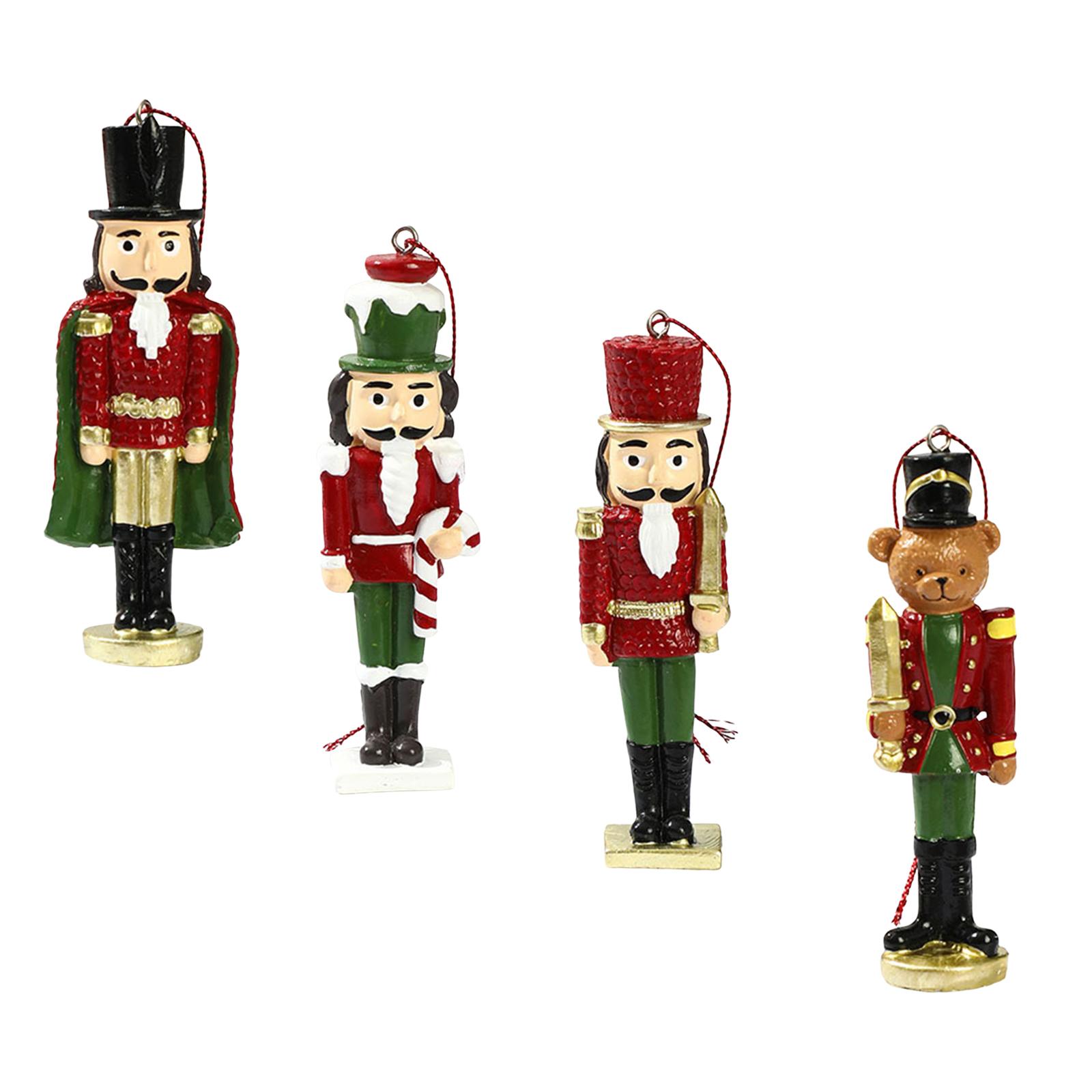 Xmas Resin Art - Weihnachten Nussknacker Ornament Weihnachten Dekor Display