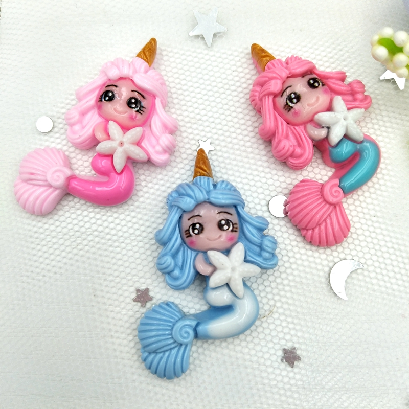 Resin Art Clay - 10 Teile/los Neue Kawaii Flatback Harz
