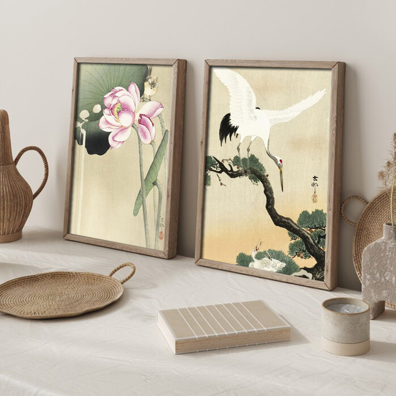 Resin Art Images - Chinesischer Tuschestil, rahmenlose Diamantmalerei, Kunstdruck, Poster,