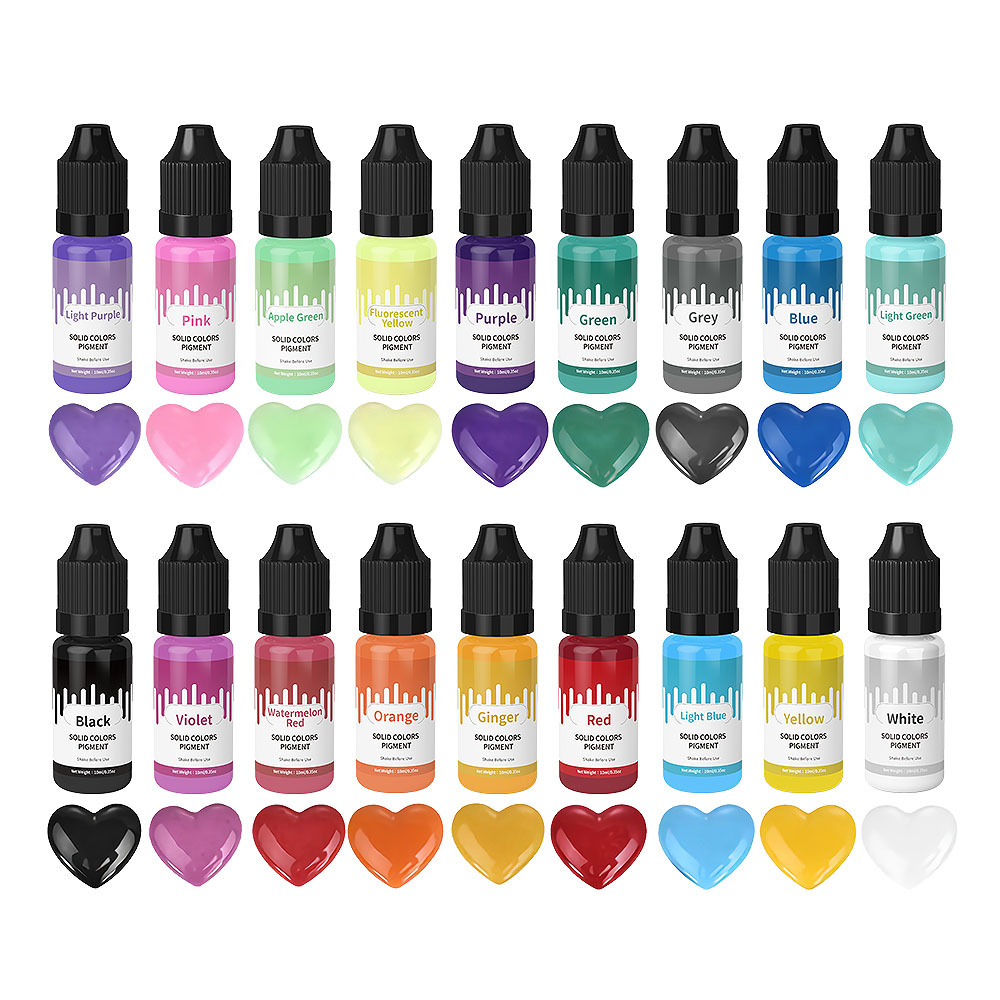 18 farben 10 ml Macaron Solide – Resin Dye Opaque Bewertung und Preis