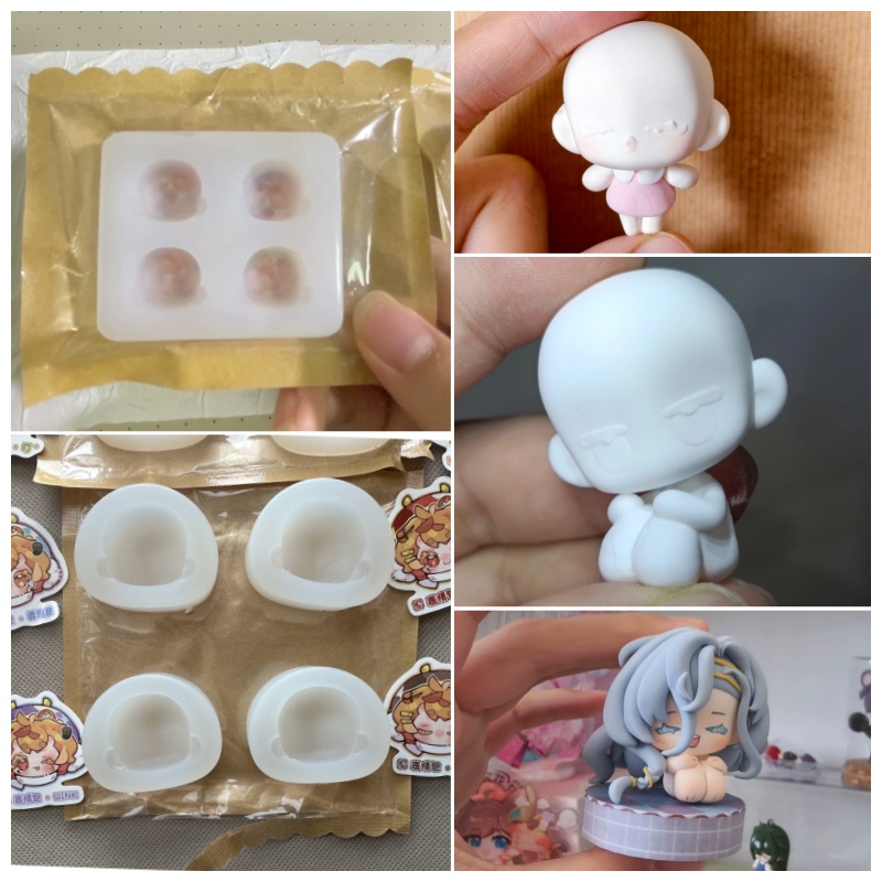 Q-Version Puppengesicht Siliko – Resin Art Clay Bewertung und Preis