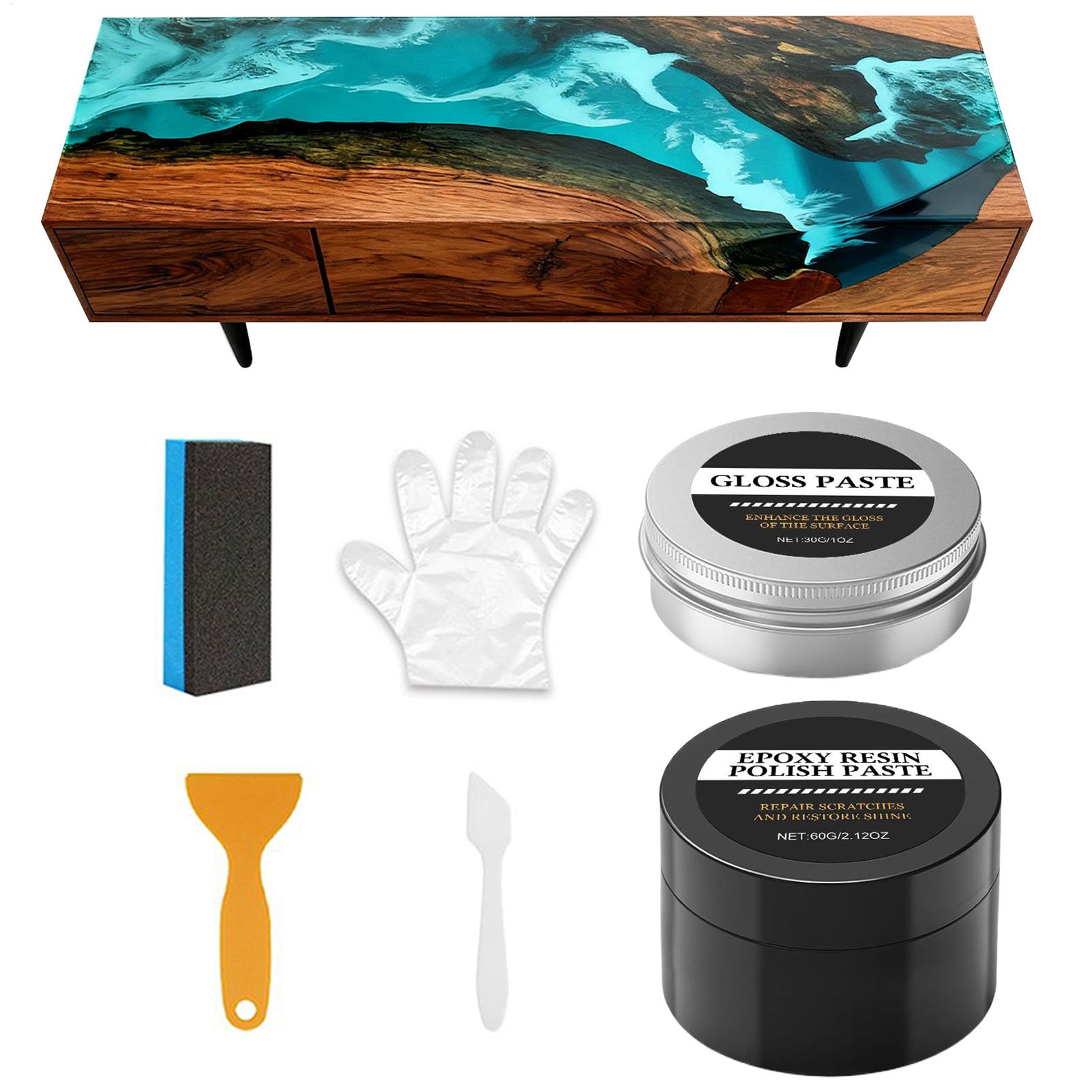Hochglanzpolierpaste aus Epoxi – Resin Art Table Bewertung und Preis