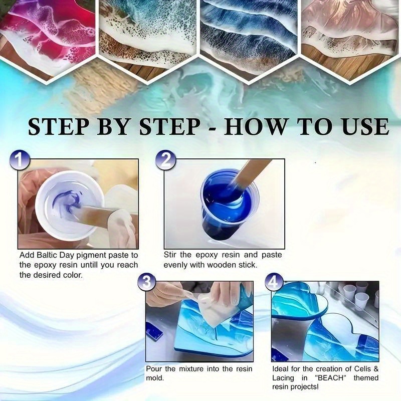 24 Farben/8 Farben 5 Gramm 0.  – Resin Dye Opaque Bewertung und Preis