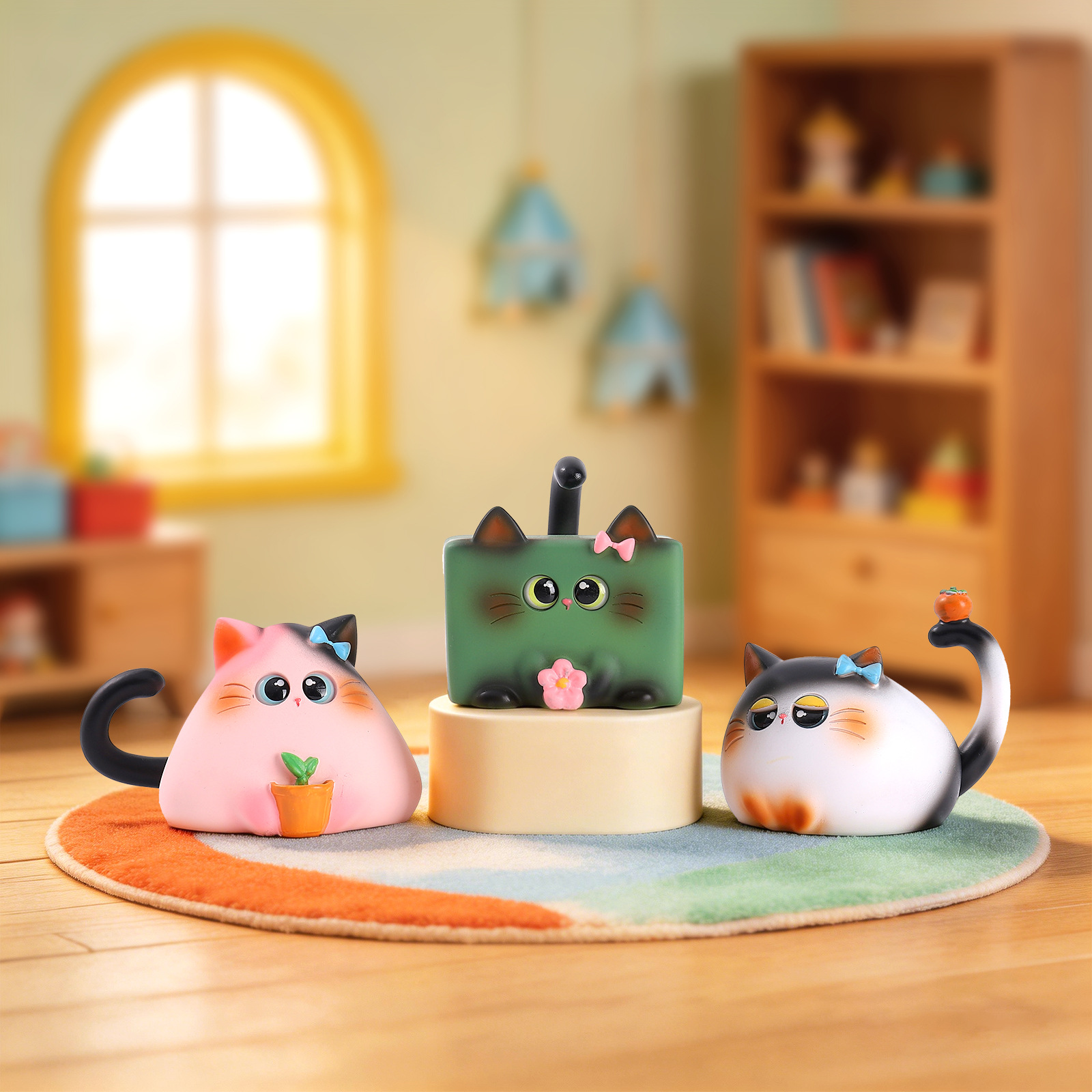 Blind Box Katzenfigur aus Harz – Resin Art Table Bewertung und Preis