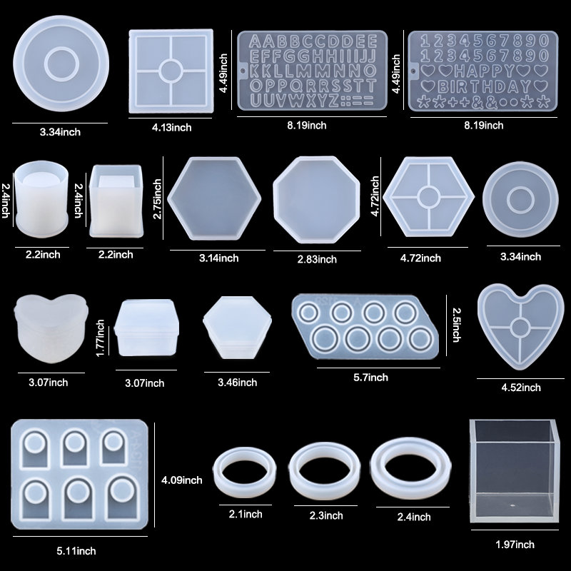 Silikon Harz Formen Kit Epoxy  – Resin Art Earrings Kit Bewertung und Preis