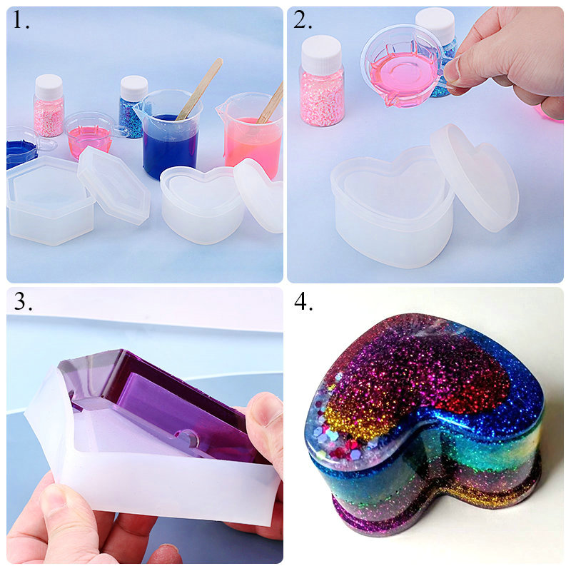 Silikon Harz Formen Kit Epoxy  – Resin Art Earrings Kit Bewertung und Preis