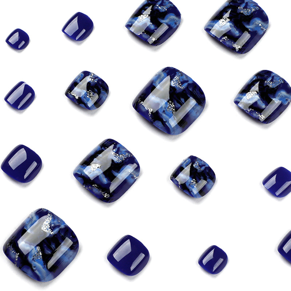 24 Stück glänzende blaue künst – Resin Art And Deco Bewertung und Preis
