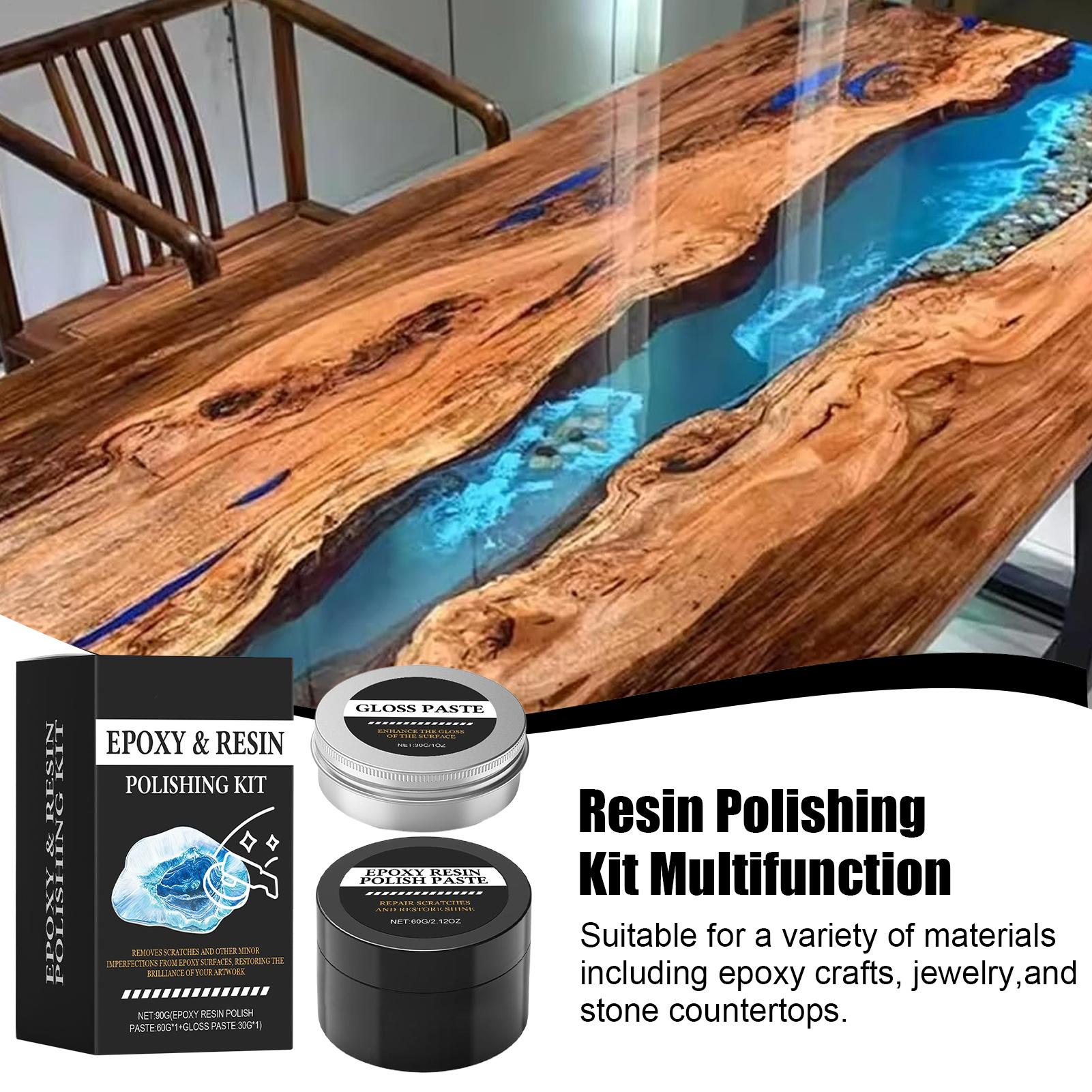 Epoxidharz-Polierset - Cremige – Resin Art Table Bewertung und Preis