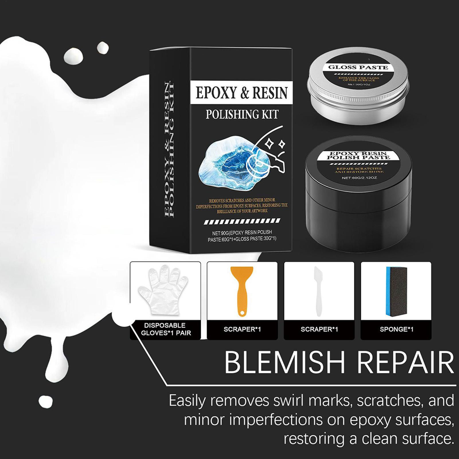 Epoxidharz-Polierset - Cremige – Resin Art Table Bewertung und Preis