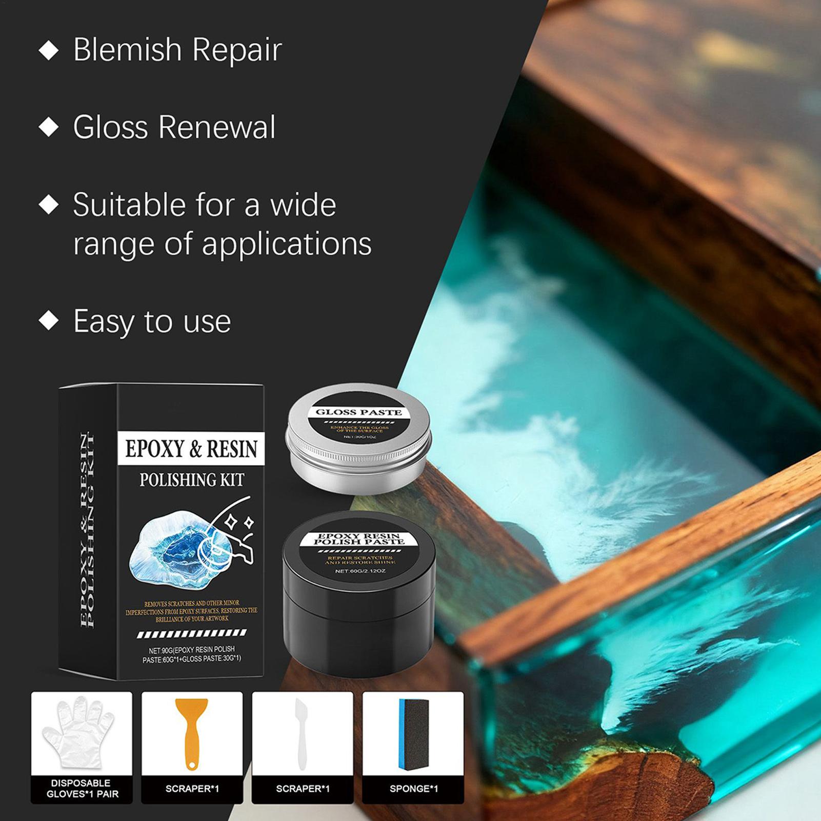 Epoxidharz-Polierset - Cremige – Resin Art Table Bewertung und Preis