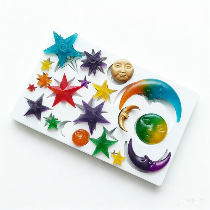 Sonnengesicht, Mond, Sterne, P – Resin Art Clay Bewertung und Preis