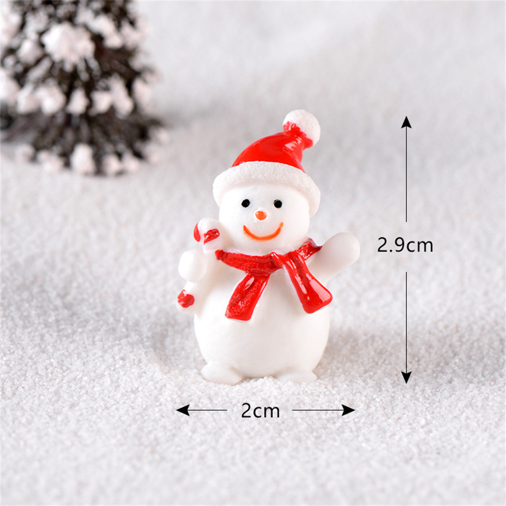 1pc Harz Santa Claus Ornament  – Xmas Resin Art Bewertung und Preis