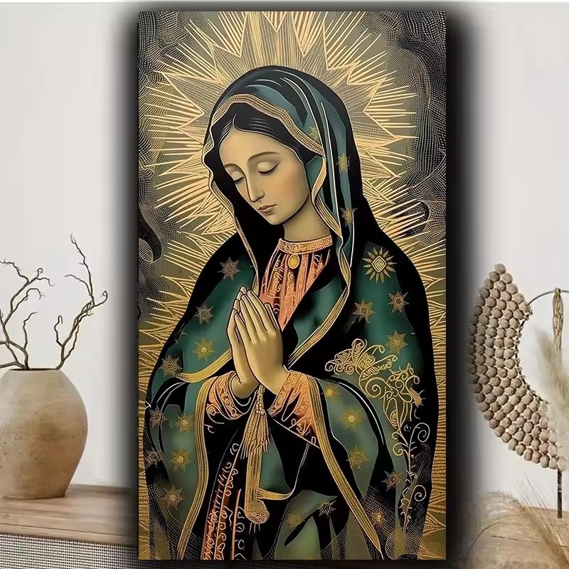 1 Stück rahmenlose 5D-Diamantk – Resin Art Mary Bewertung und Preis
