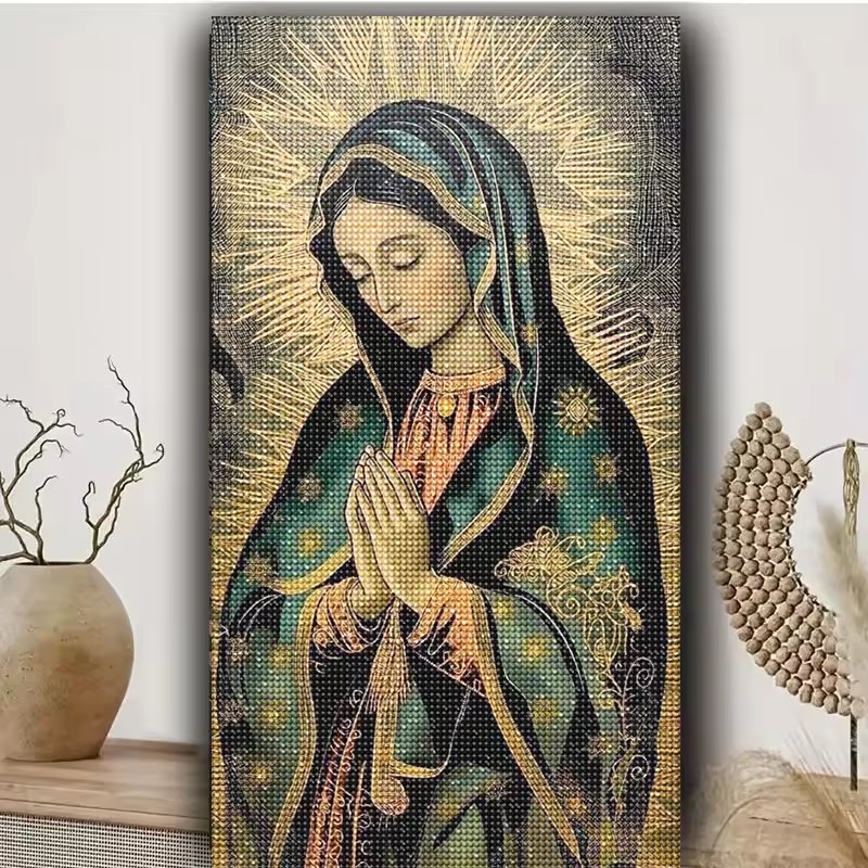1 Stück rahmenlose 5D-Diamantk – Resin Art Mary Bewertung und Preis