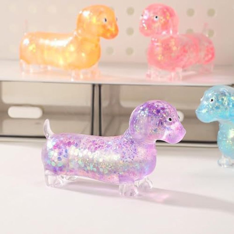 Glitzernder Dackel Weicher Deh – Resin Art And Deco Bewertung und Preis