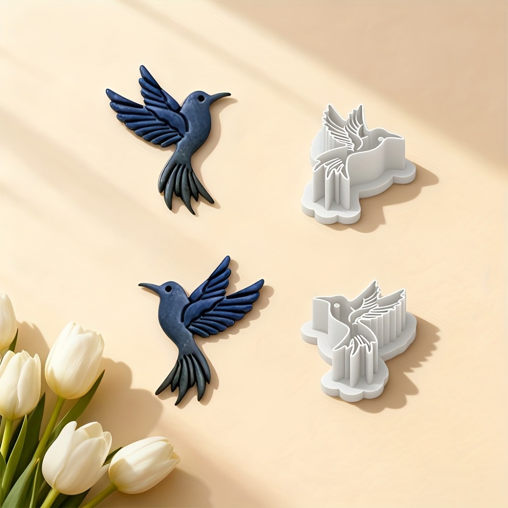 2 Stück Fliegende Kolibri-Form – Resin Art Clay Bewertung und Preis