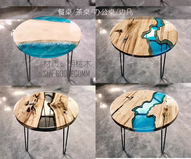 Kreativer Kunst-Esstisch aus E – Resin Art Table Bewertung und Preis