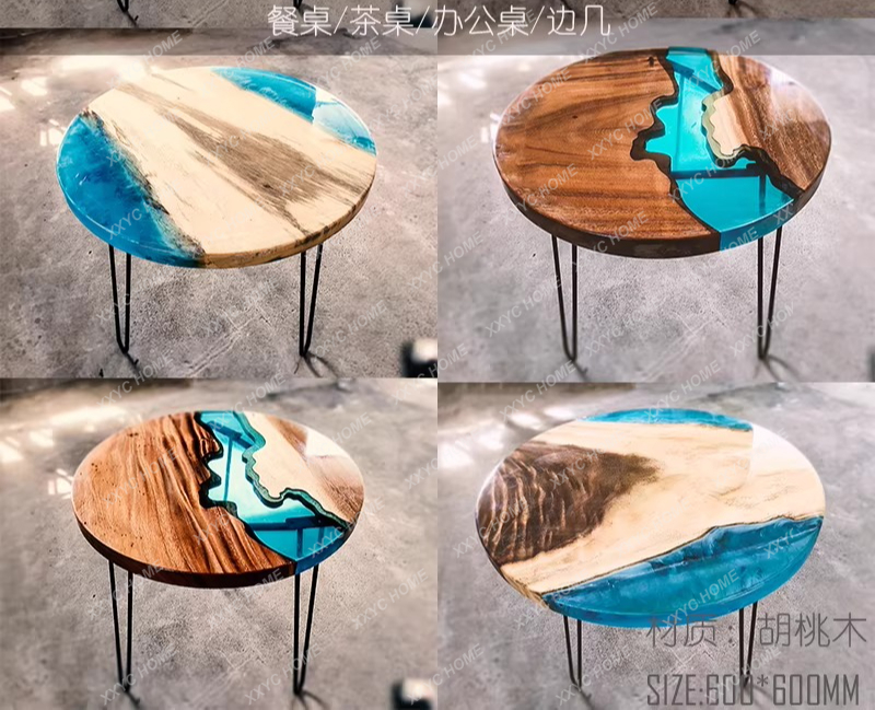 Kreativer Kunst-Esstisch aus E – Resin Art Table Bewertung und Preis
