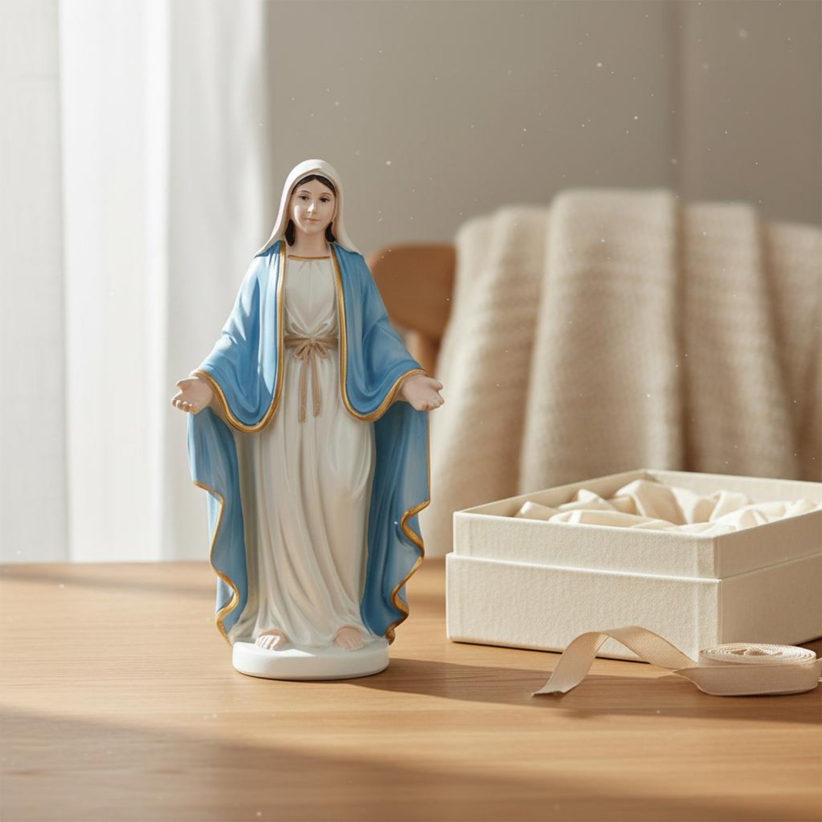 Weibliche Harz-Statue Sondered – Resin Art Mary Bewertung und Preis