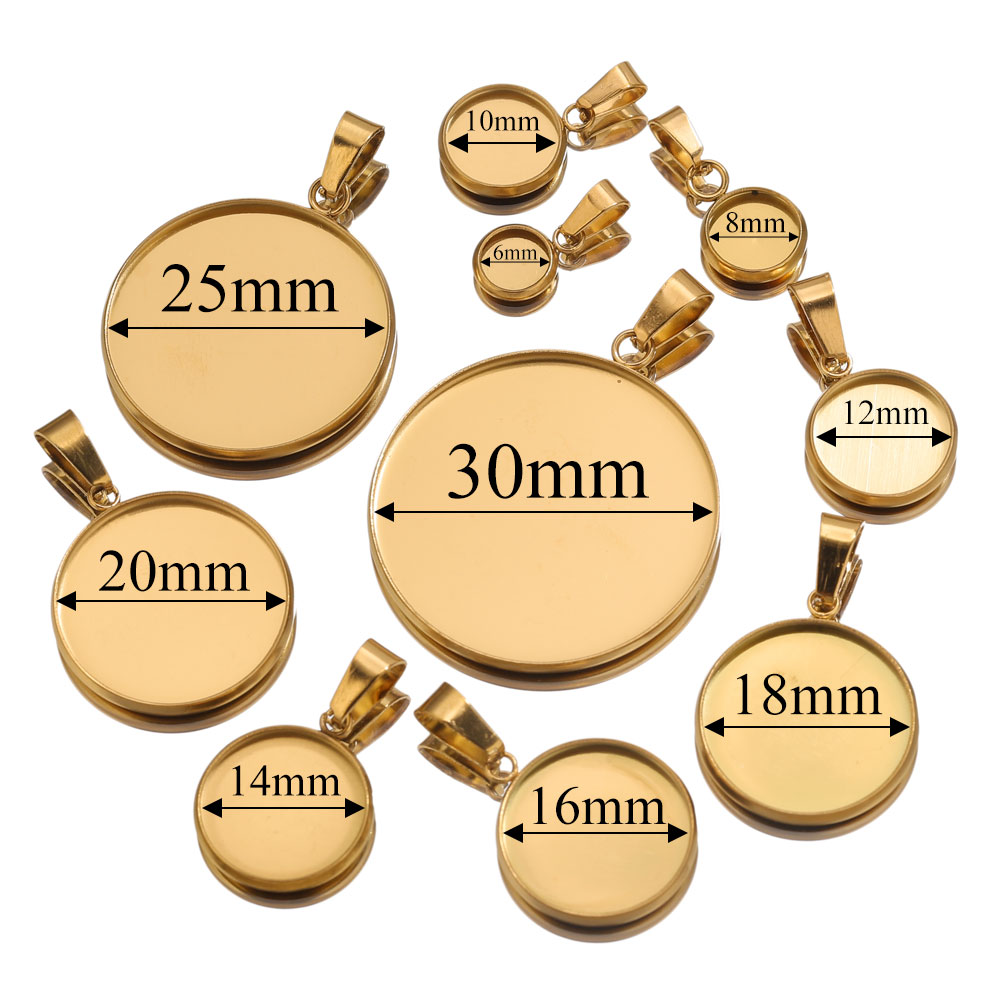 10 Stück Edelstahl Gold Anhäng – Resin Art Store Bewertung und Preis