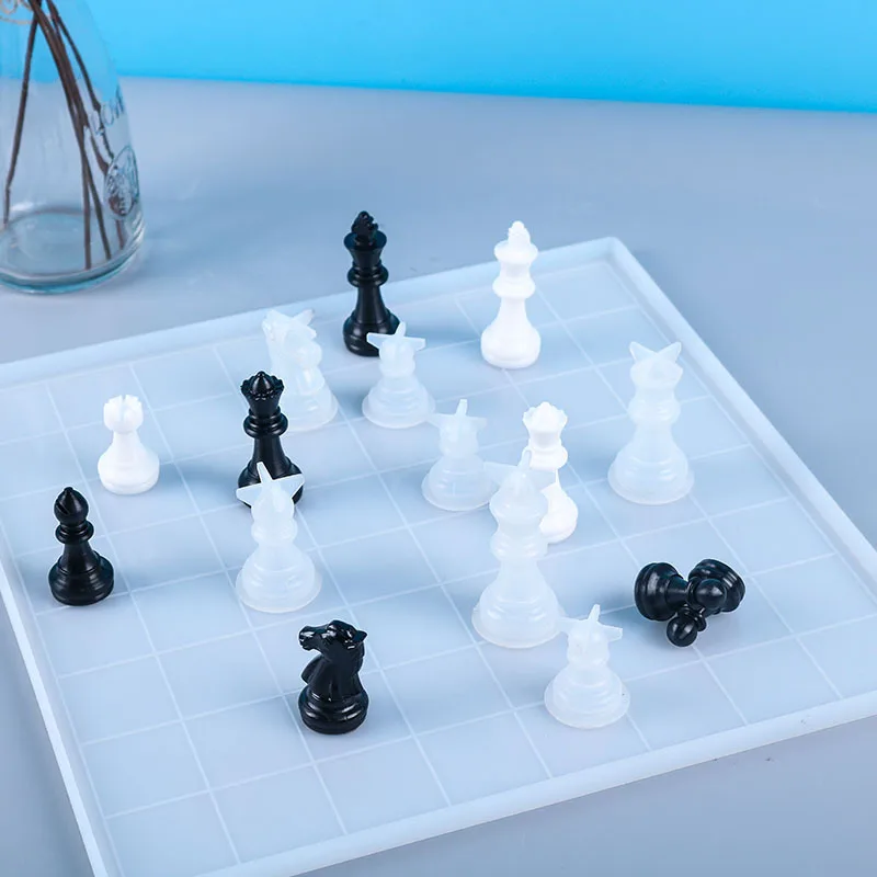 Hochwertige 2026 Neue Schach-S – Resin Art Table Bewertung und Preis