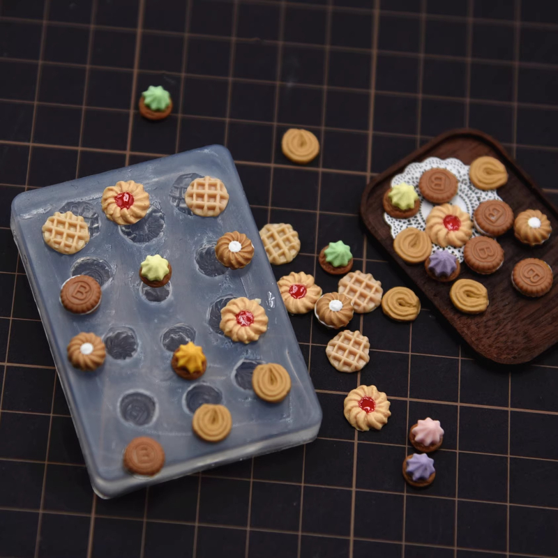 Mini Keks Brot Silikon Form DI – Resin Art Clay Bewertung und Preis