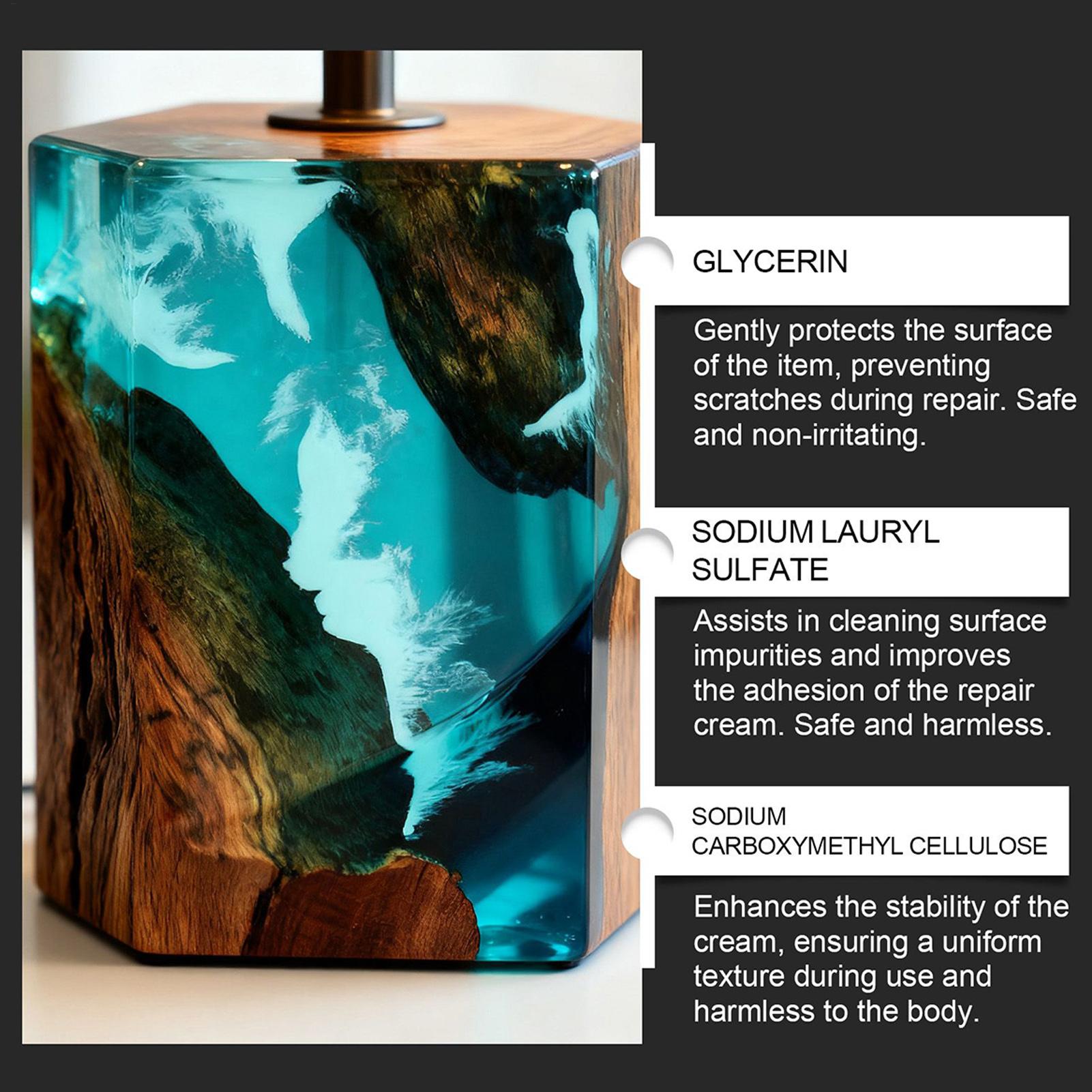 Polierset aus Epoxidharz – cre – Resin Art Table Bewertung und Preis