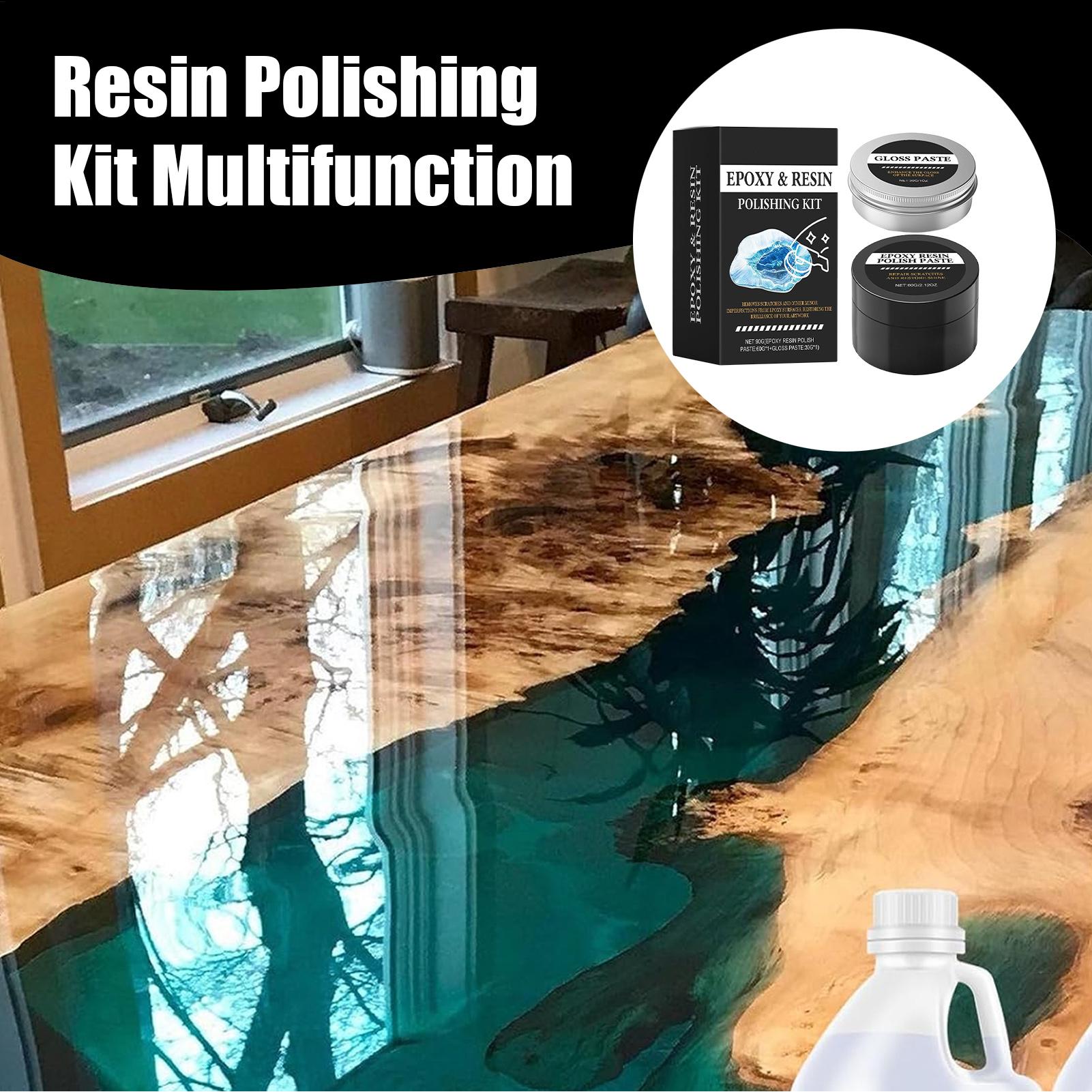 Polierset aus Epoxidharz – cre – Resin Art Table Bewertung und Preis