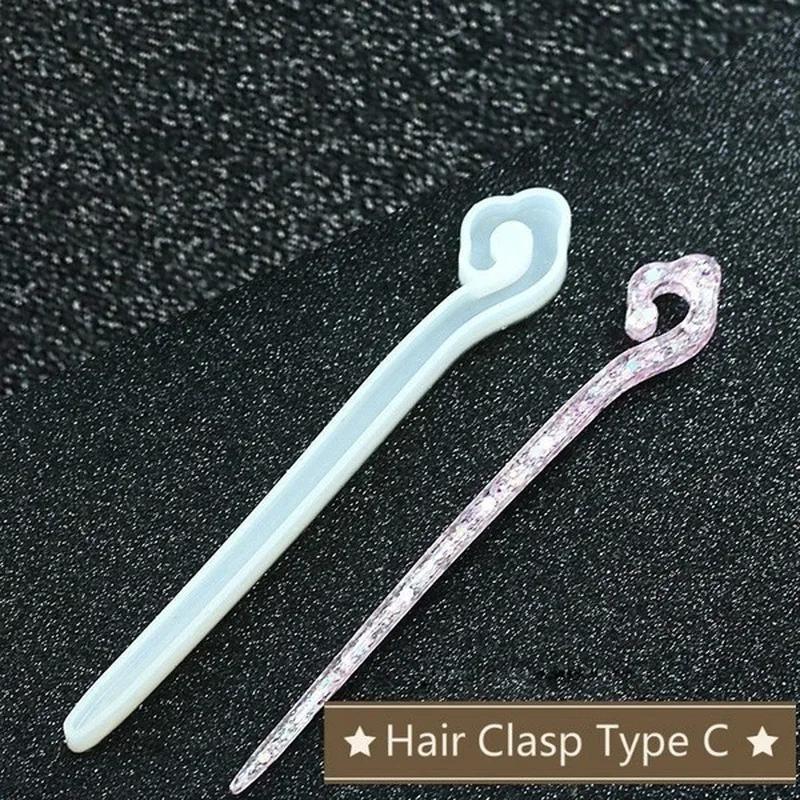 Neue Transparente Haarnadel Si – Resin Art And Deco Bewertung und Preis