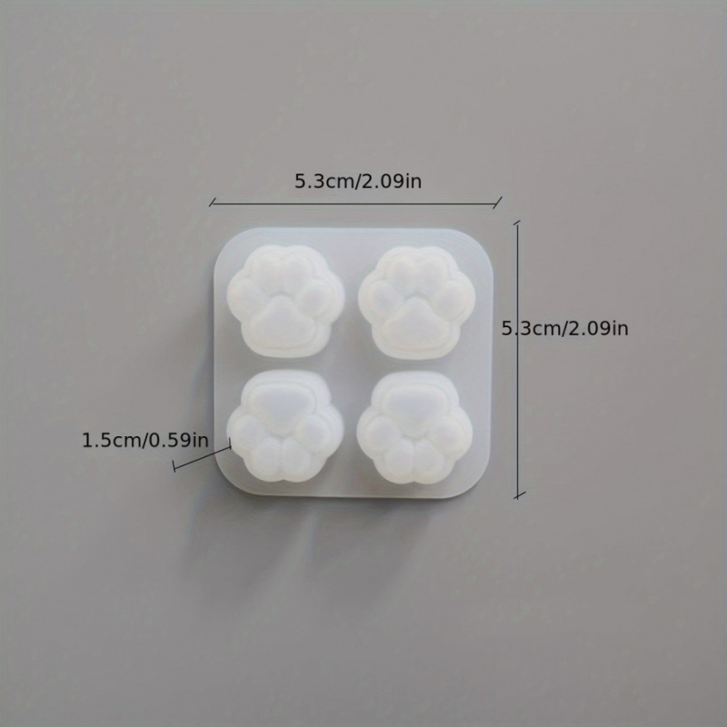 1Set Silikonformen mit Katzenp – Resin Art Clay Bewertung und Preis