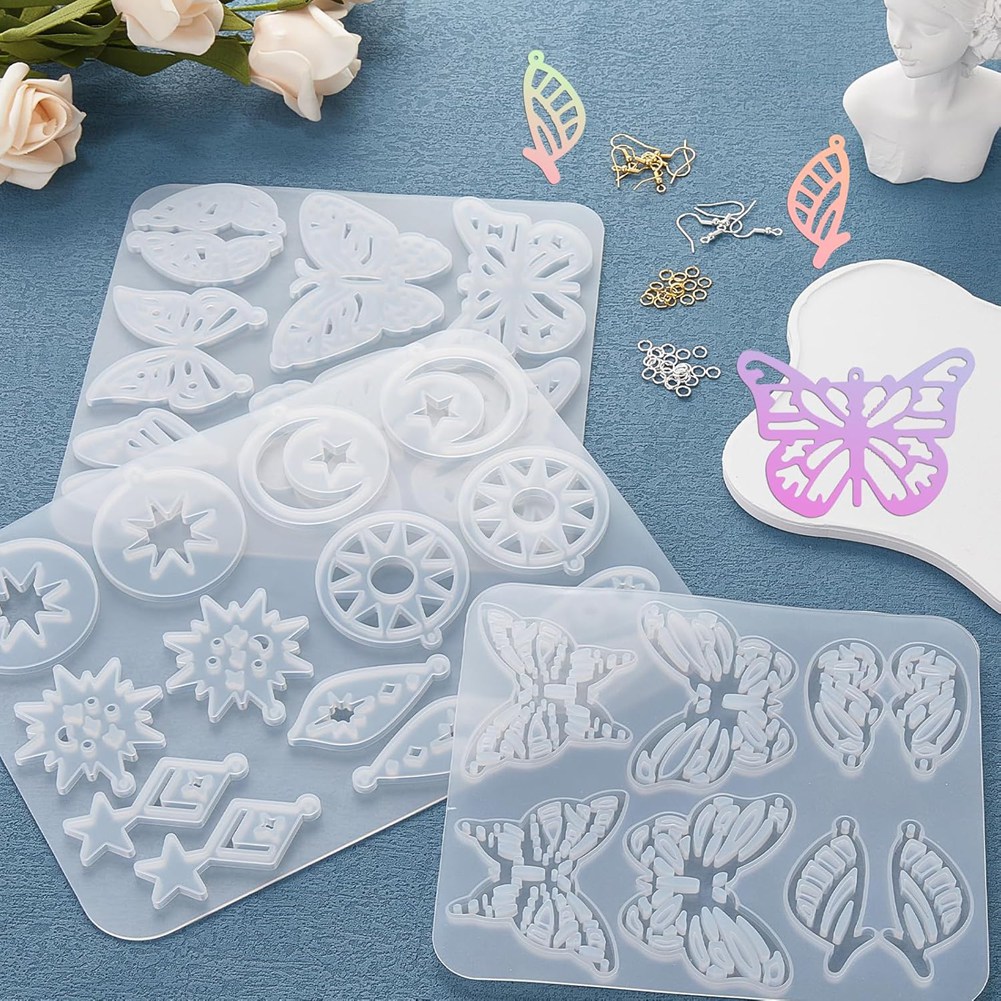 A95D-143-teiliges Harz-Ohrring – Resin Art Earrings Kit Bewertung und Preis