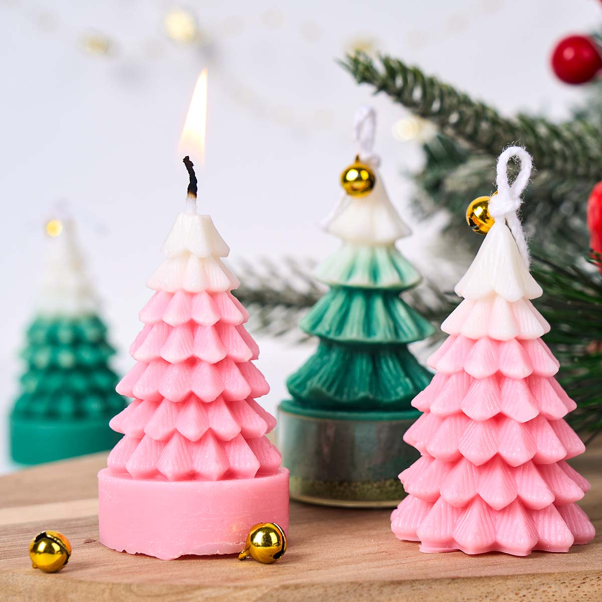 3D Weihnachtsbaum Silikon-Kerz – Xmas Resin Art Bewertung und Preis
