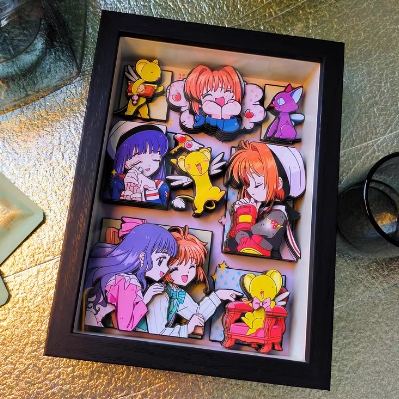Heiße klassische Anime Card Ca – Xmas Resin Art Bewertung und Preis