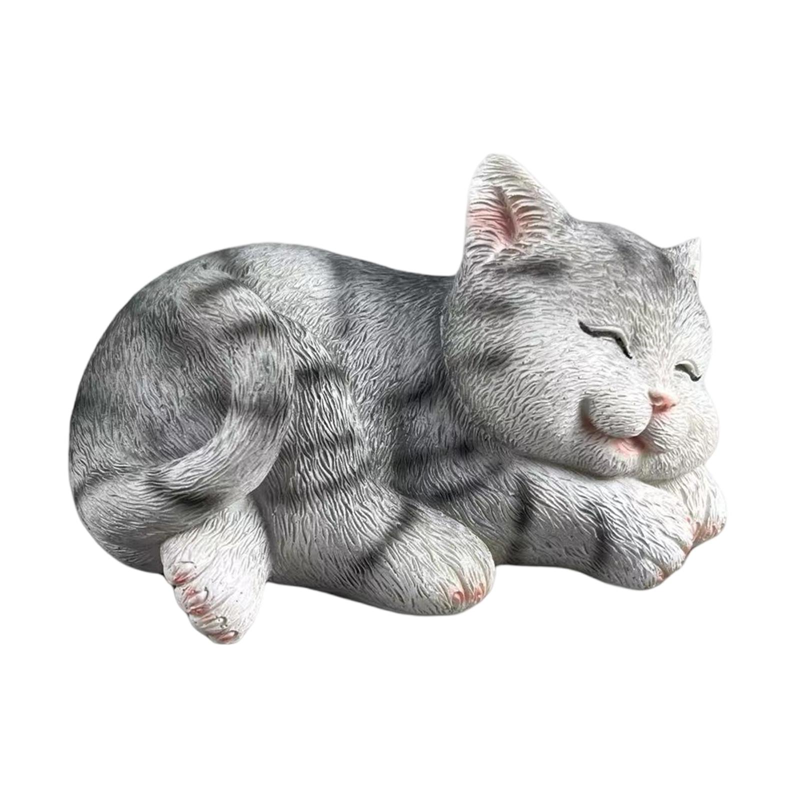 Katzenfigur Gartenskulptur Kre – Resin Art Table Bewertung und Preis